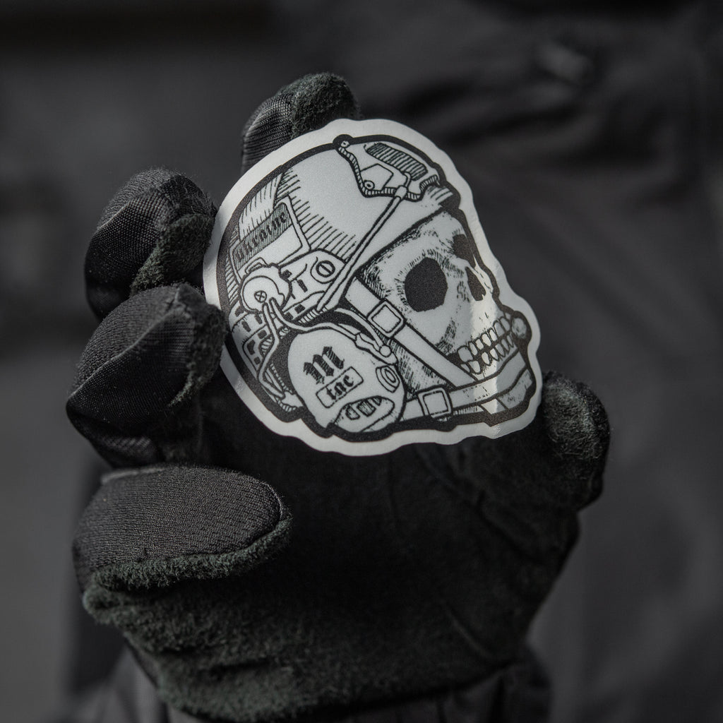 M-Tac наклейка Operator світловідбиваюча Black