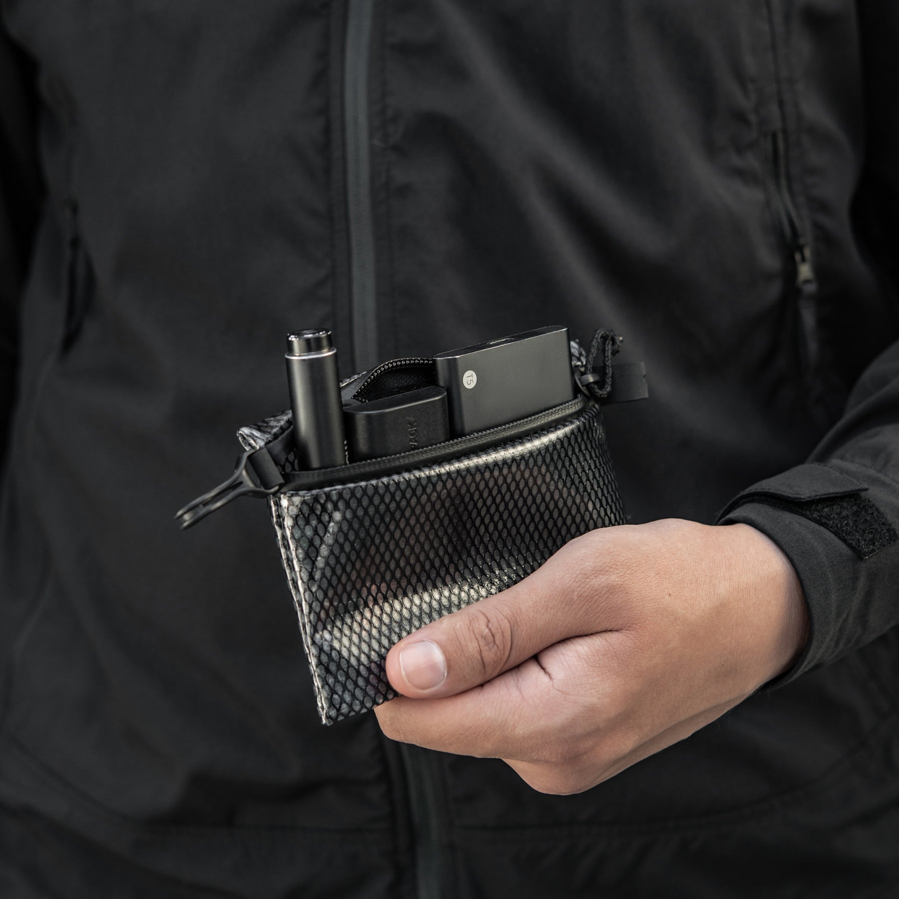 M-Tac комплект органайзерів Zip Pocket Set Elite Black