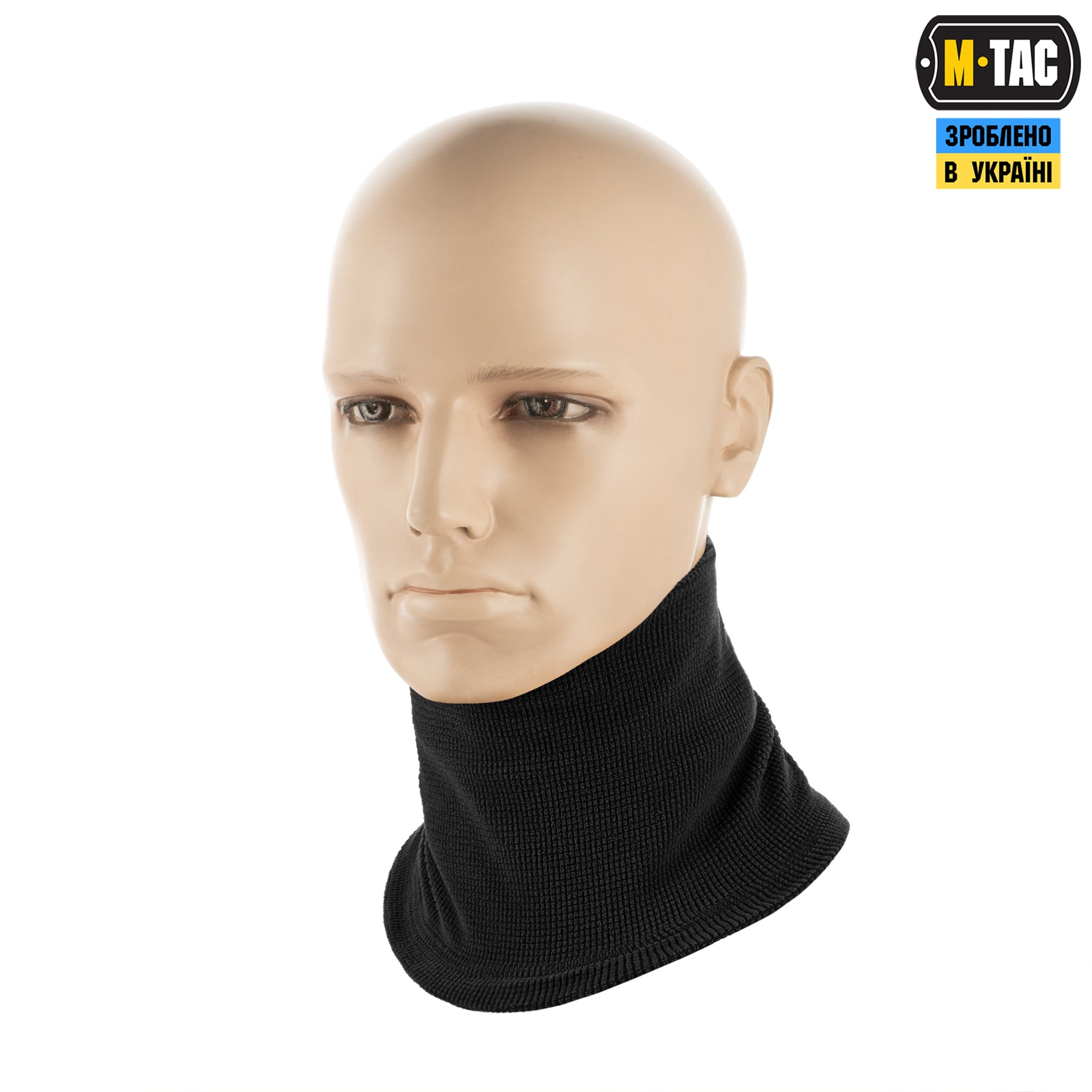 M-Tac шарф-труба мікрофліс ріп-стоп Black