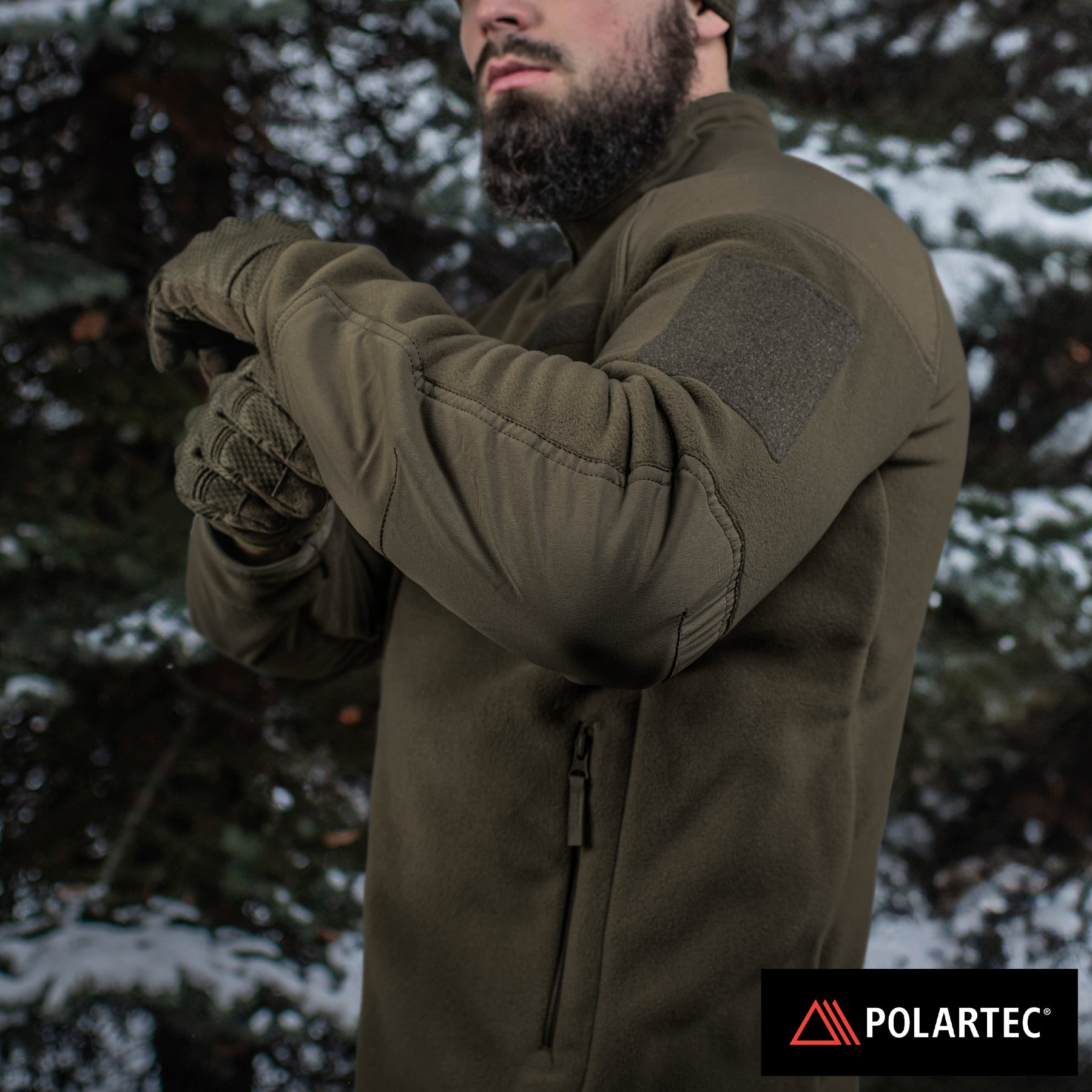M-Tac куртка Combat Fleece Polartec Jacket Dark Olive