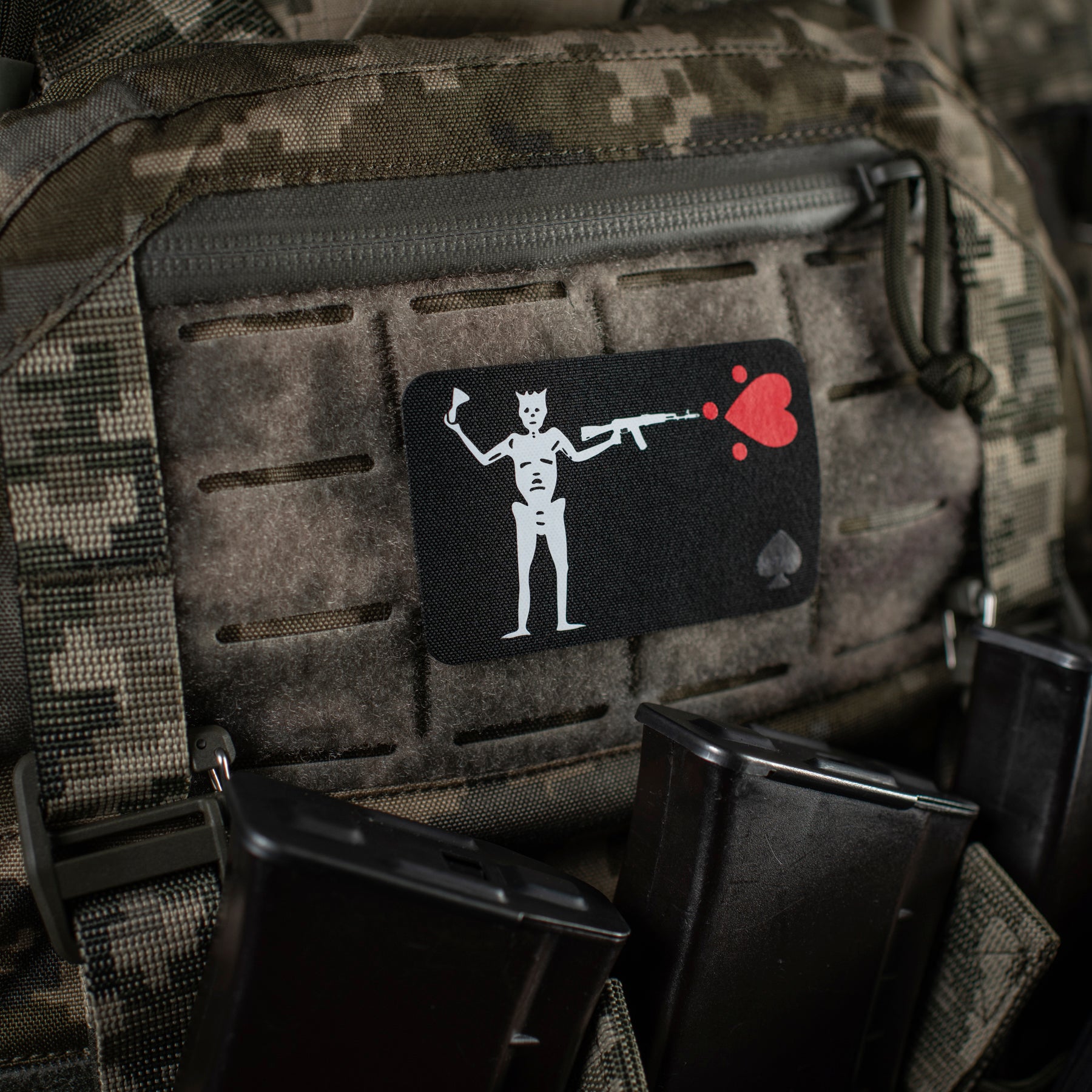 M-Tac нашивка прапор Чорна Борода АК-74 Black