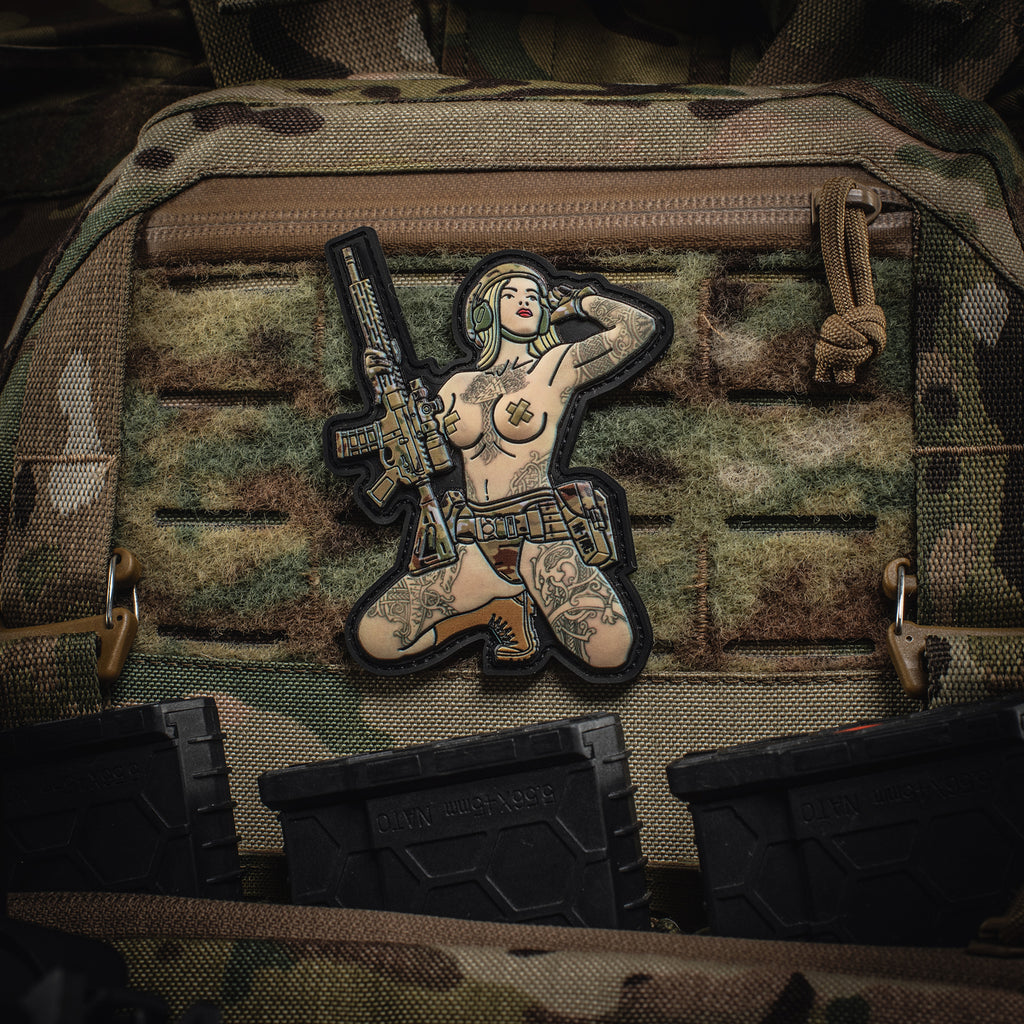 M-Tac нашивка Tactical girl Skandinavik PVC MC