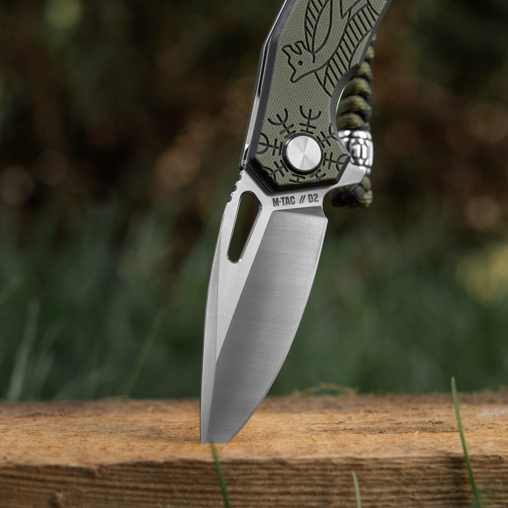 M-Tac ніж складний Type 12 Scandinavian Black/Olive