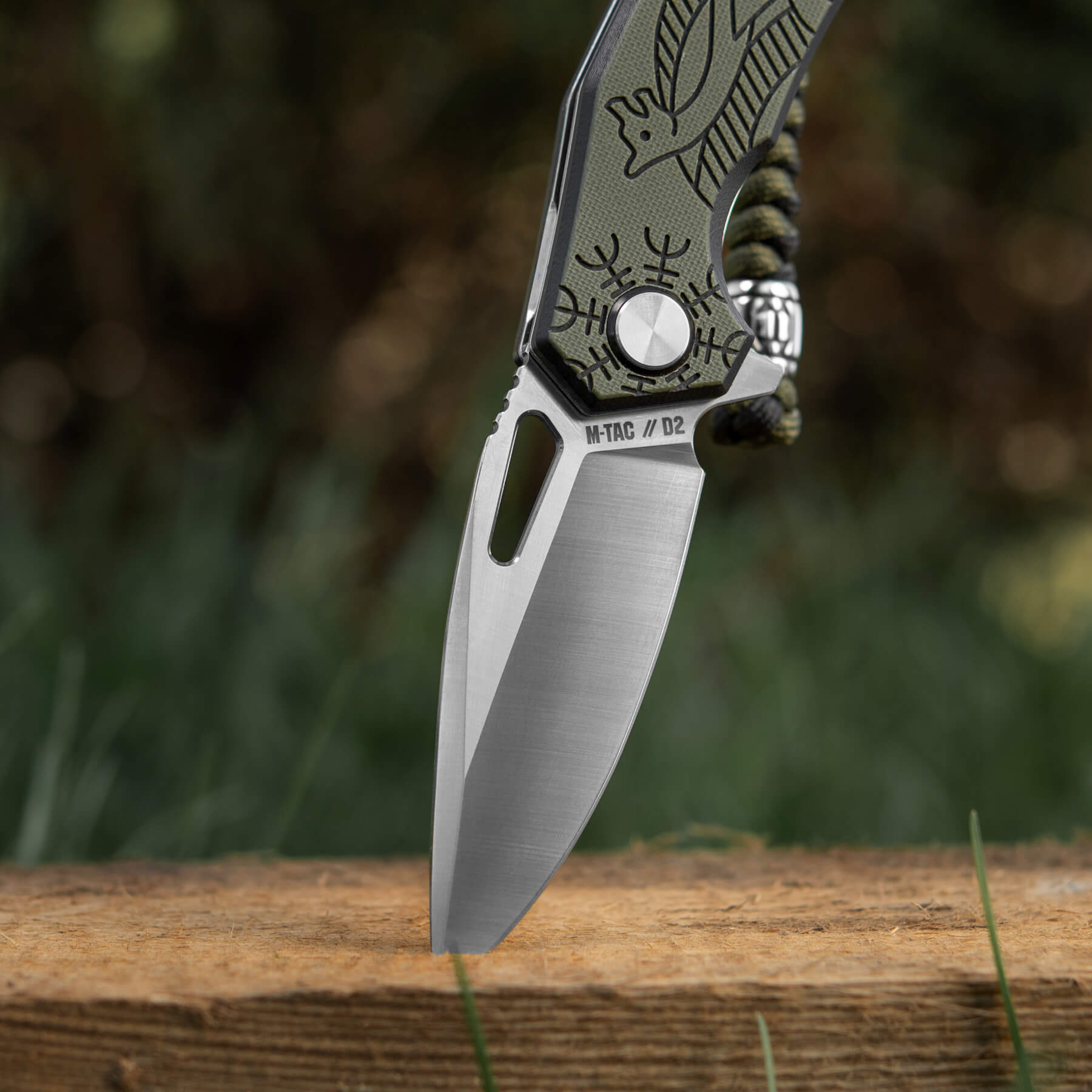 M-Tac ніж складний Type 12 Scandinavian Black/Olive