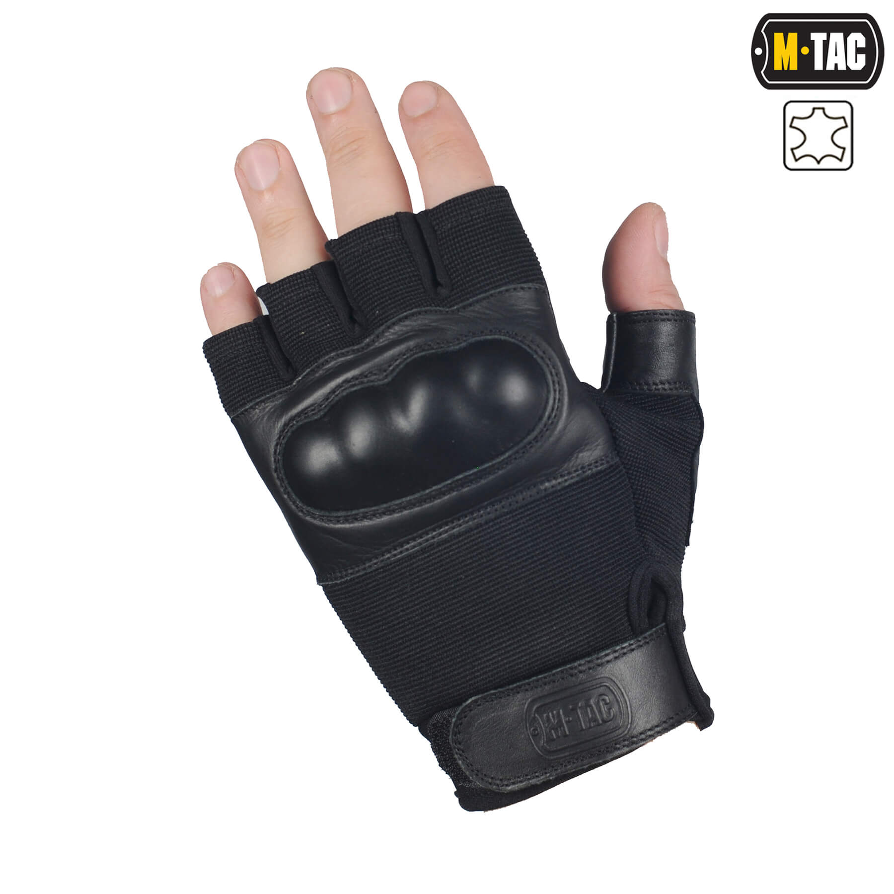 M-Tac рукавички безпалі Assault Tactical Mk.4 Black
