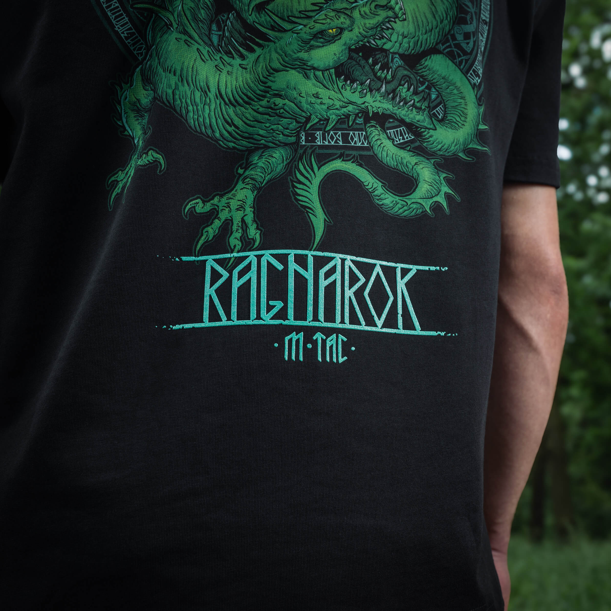 M-Tac футболка Ragnarok Night Vision Cotton Hard Black