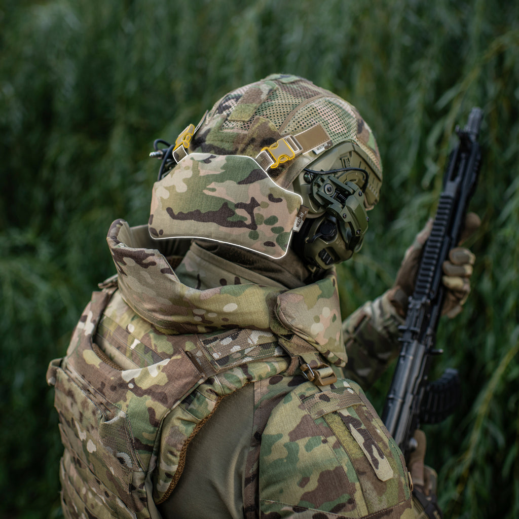 M-Tac Балістичний захист потилиці з кріпленням на шолом 1 класс захисту Multicam