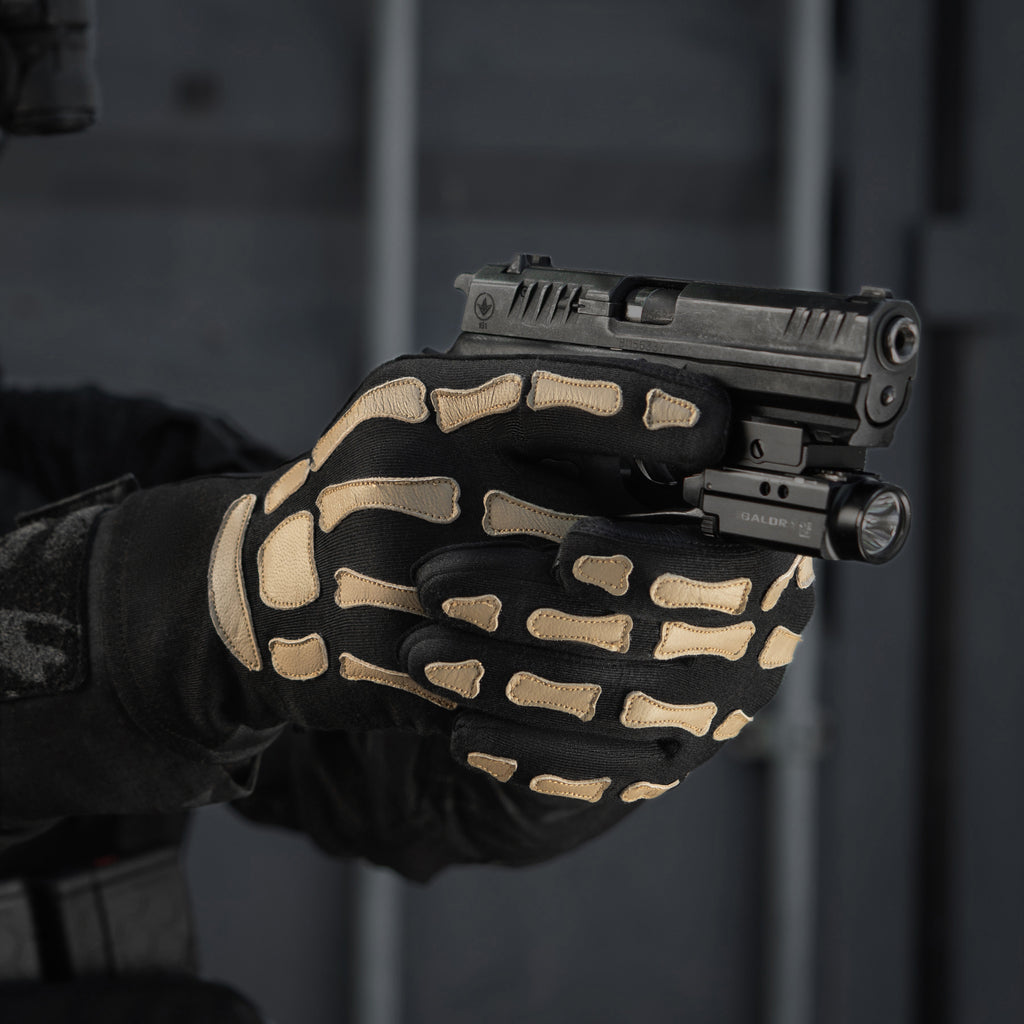M-Tac рукавички Skeleton Black/Coyote