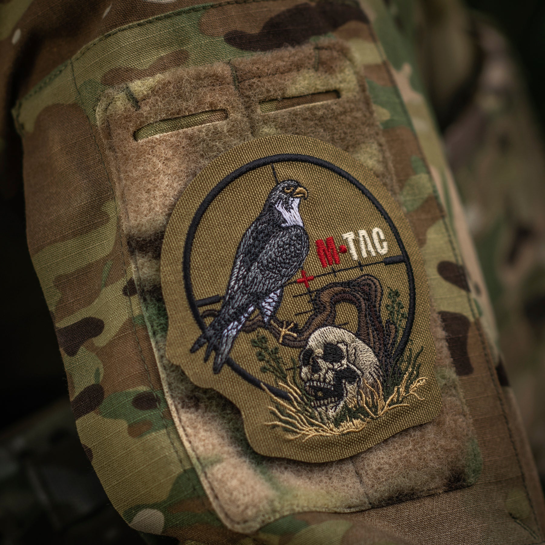 M-Tac нашивка Снайпер (вишивка) Coyote