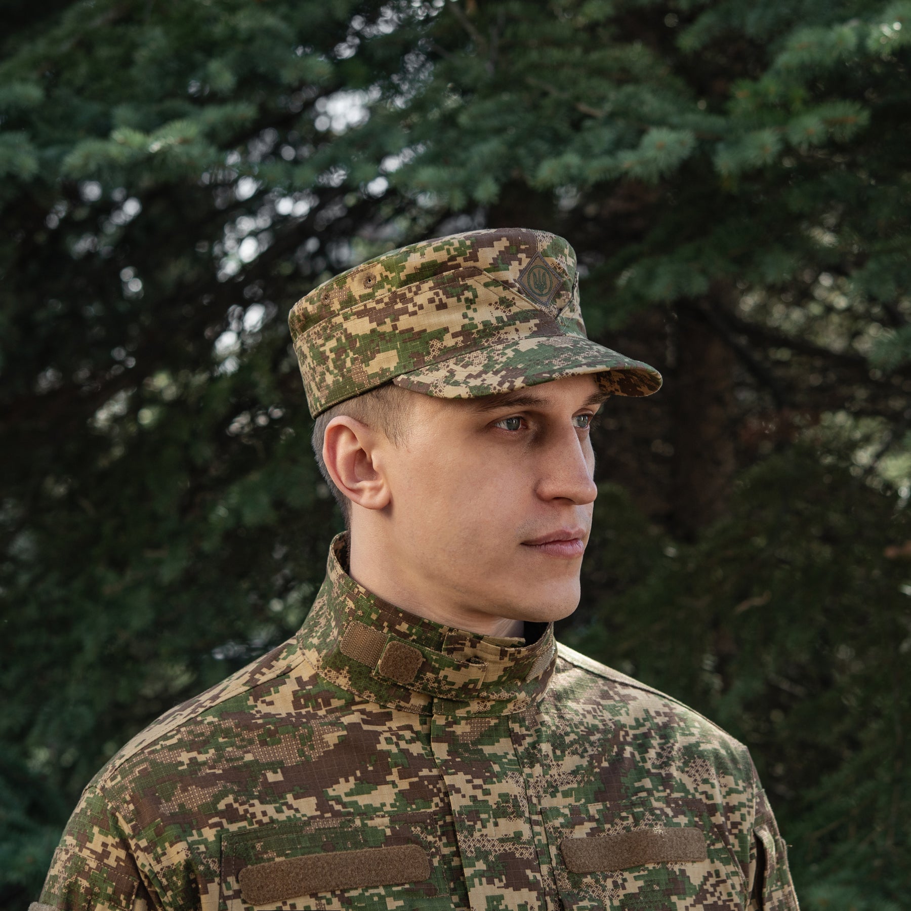 M-Tac Кашкет-мазепинка з гербом ріп-стоп NGU Camo