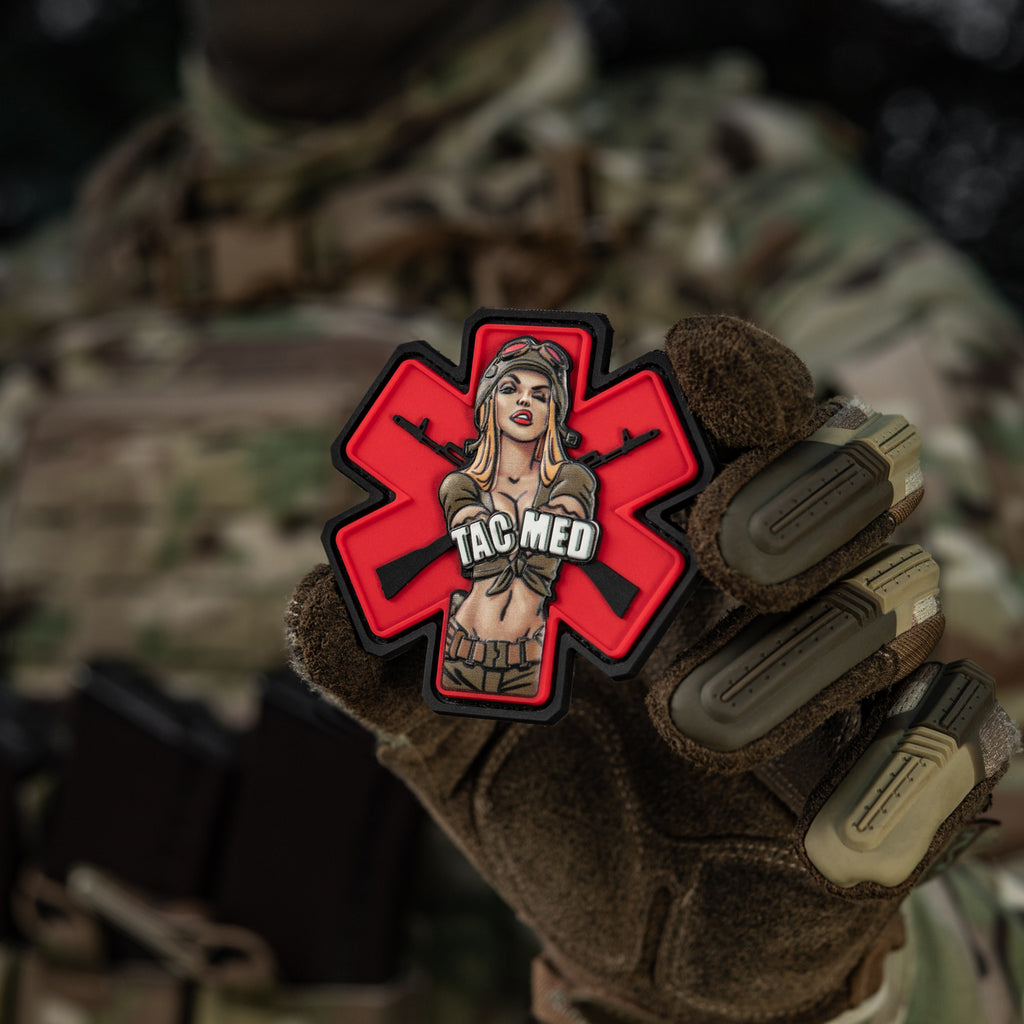 M-Tac нашивка TacMed PVC Olive