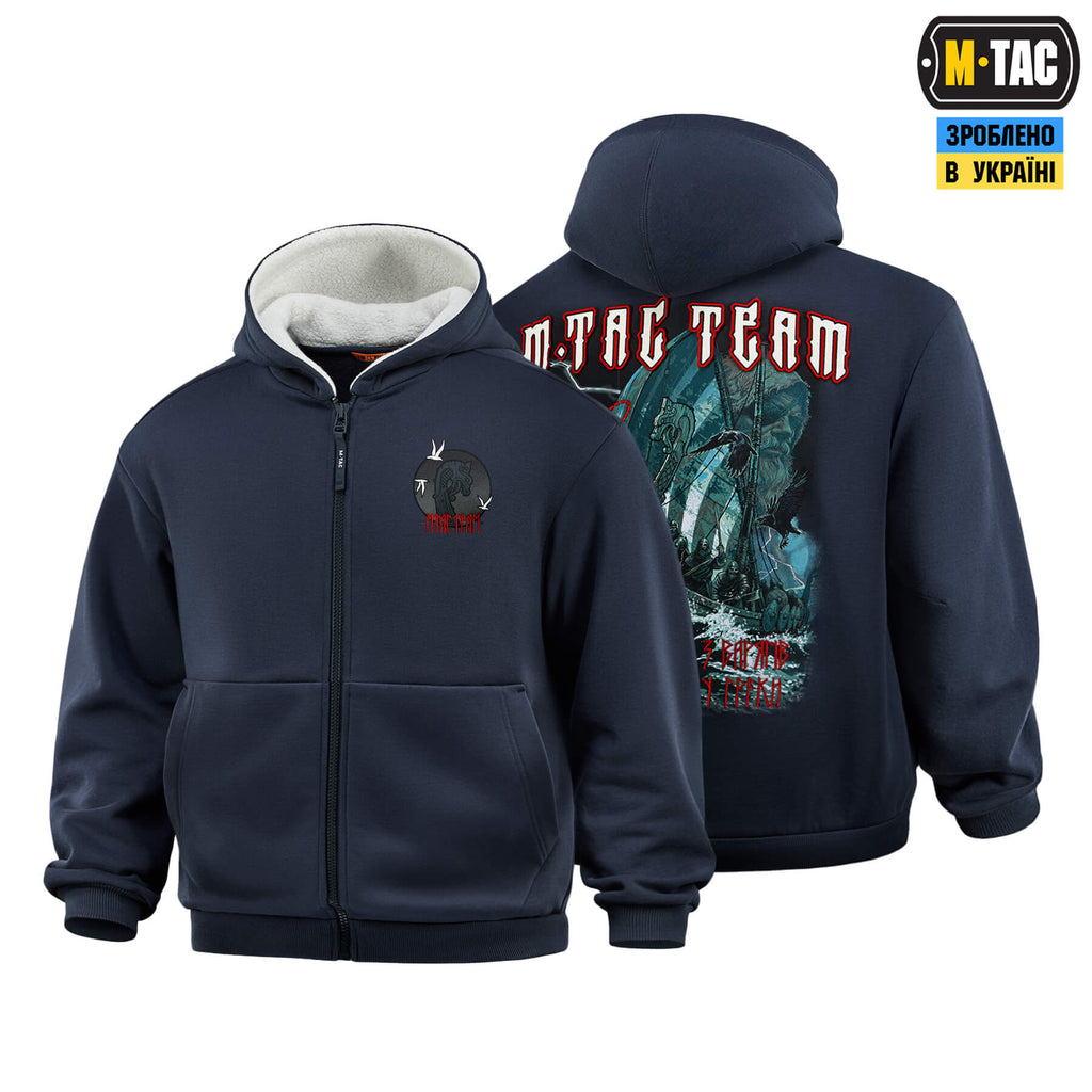 M-Tac кофта Hoodie The Way Cotton Hard Indigo Blue