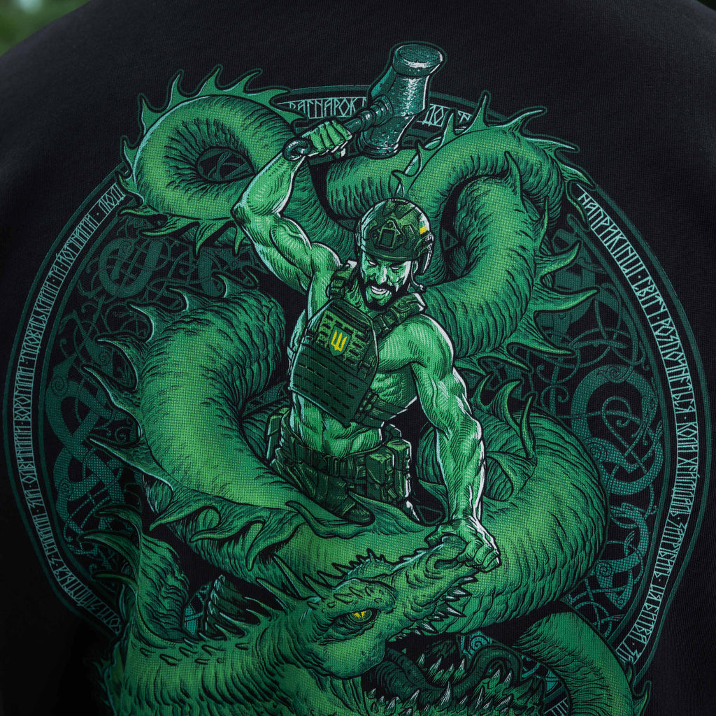 M-Tac футболка Ragnarok Night Vision Cotton Hard Black