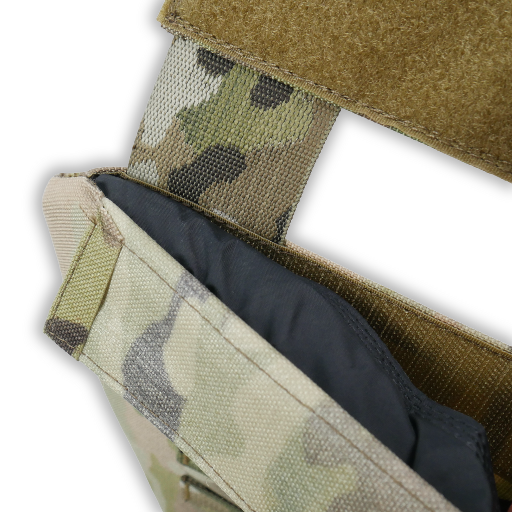 Захист паху (напашник-фартух) Militex з балістичним захистом 2 клас cordura USA Мультикам