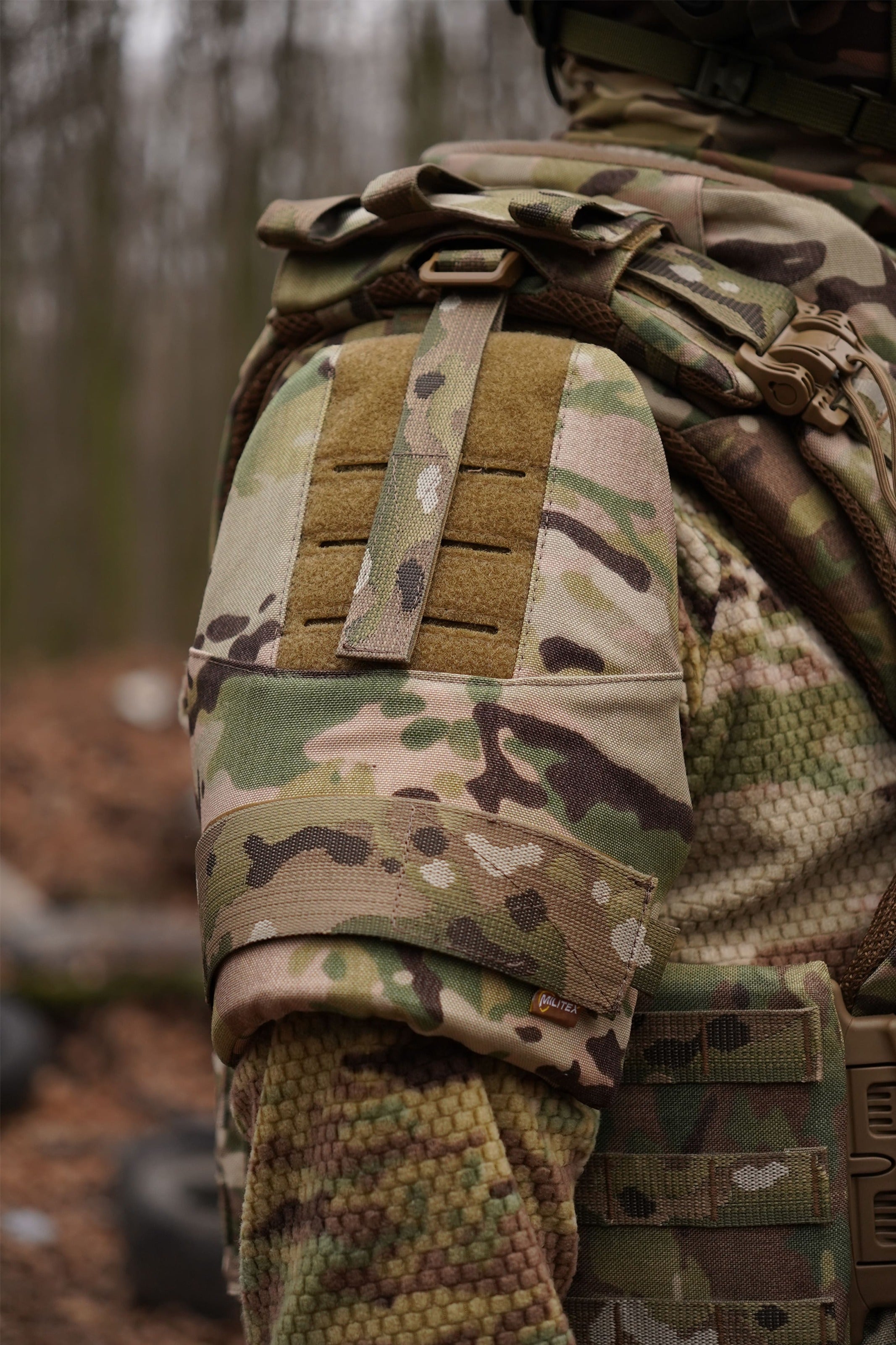 Захист плечей з балістичним пакетом 1 клас захисту Militex cordura USA Multicam