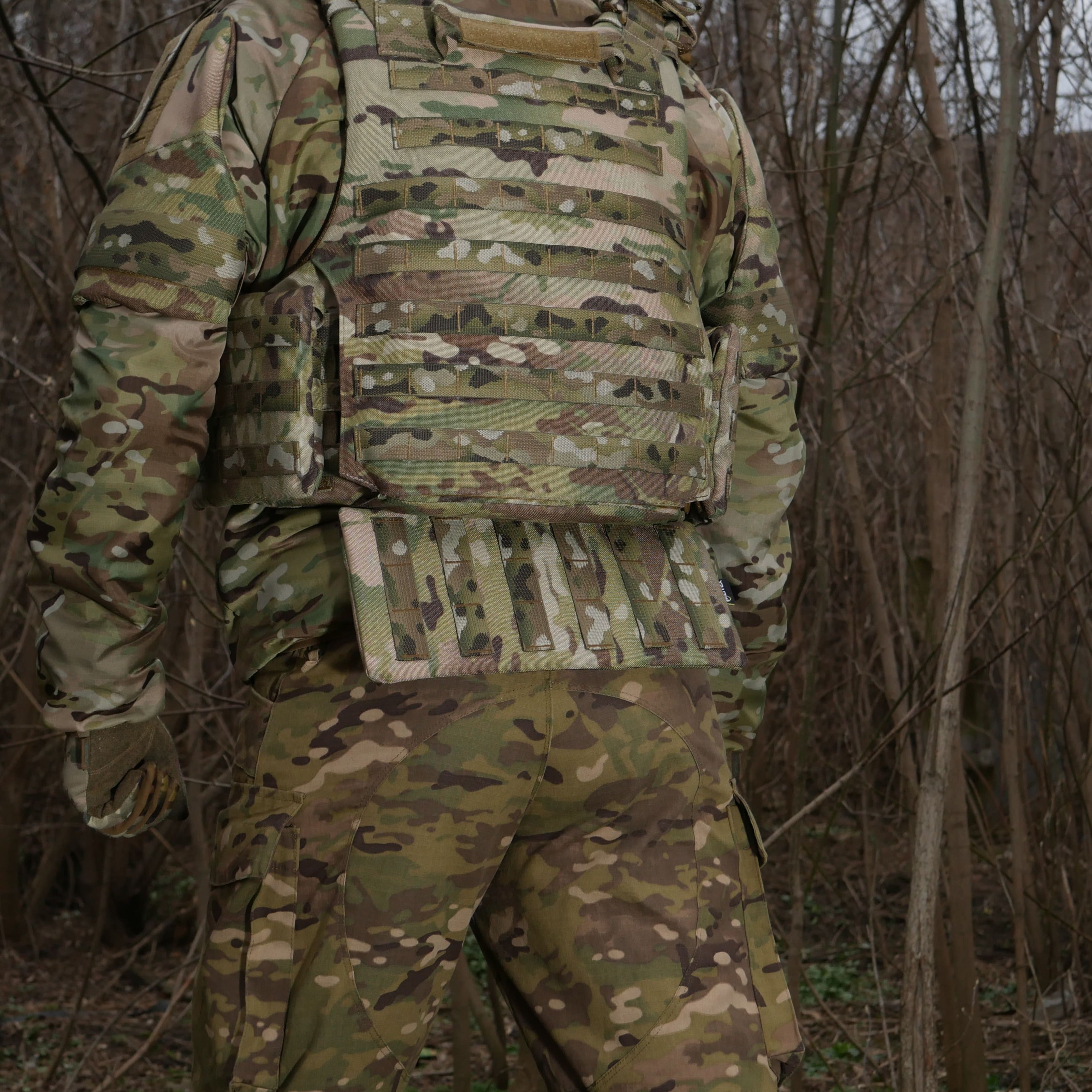 Захист попереку cordura USA з балістичним захистом 2 клас Militex Мультикам