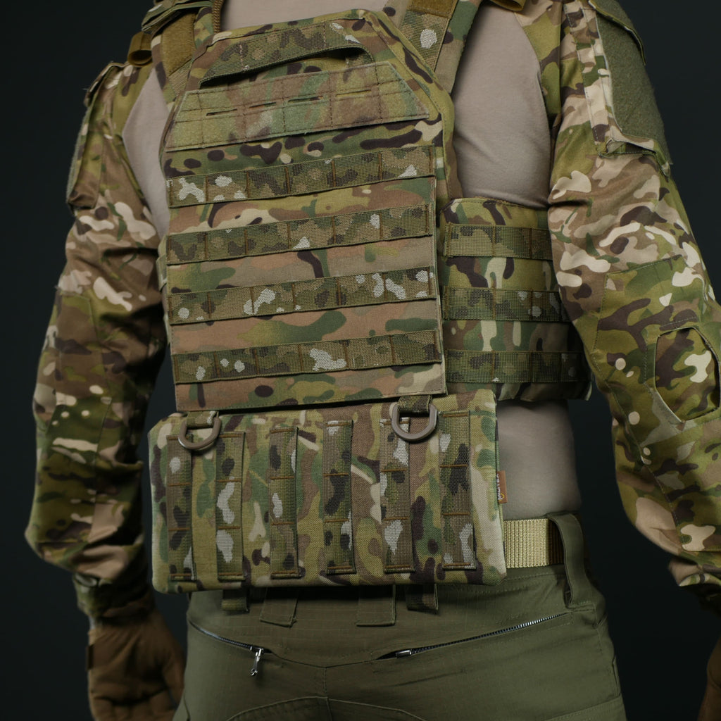 Захист попереку Gen.2 з балістичним захистом 1 класу Militex Cordura original USA Мультикам