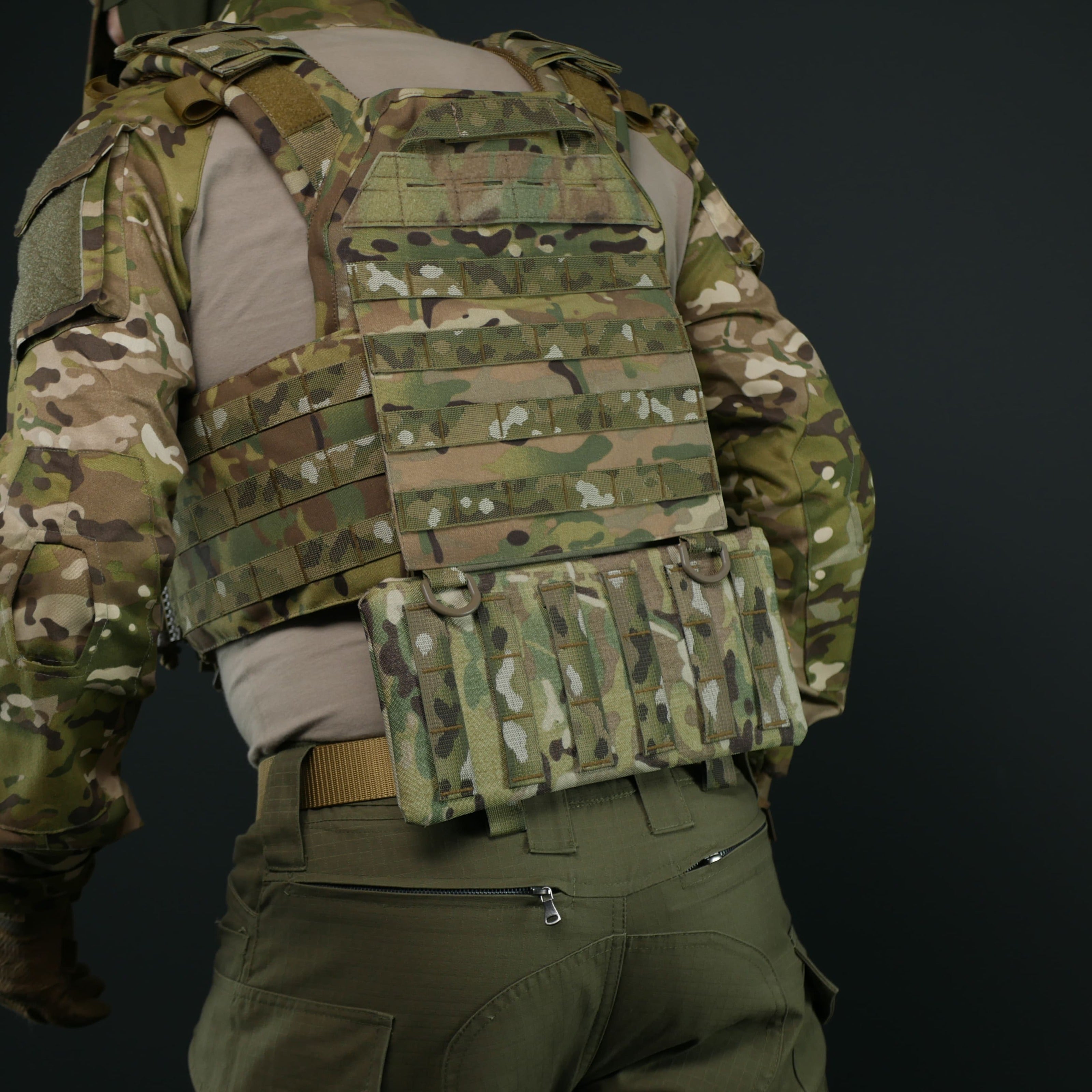 Захист попереку Gen.2 з балістичним захистом 1 класу Militex Cordura original USA Мультикам