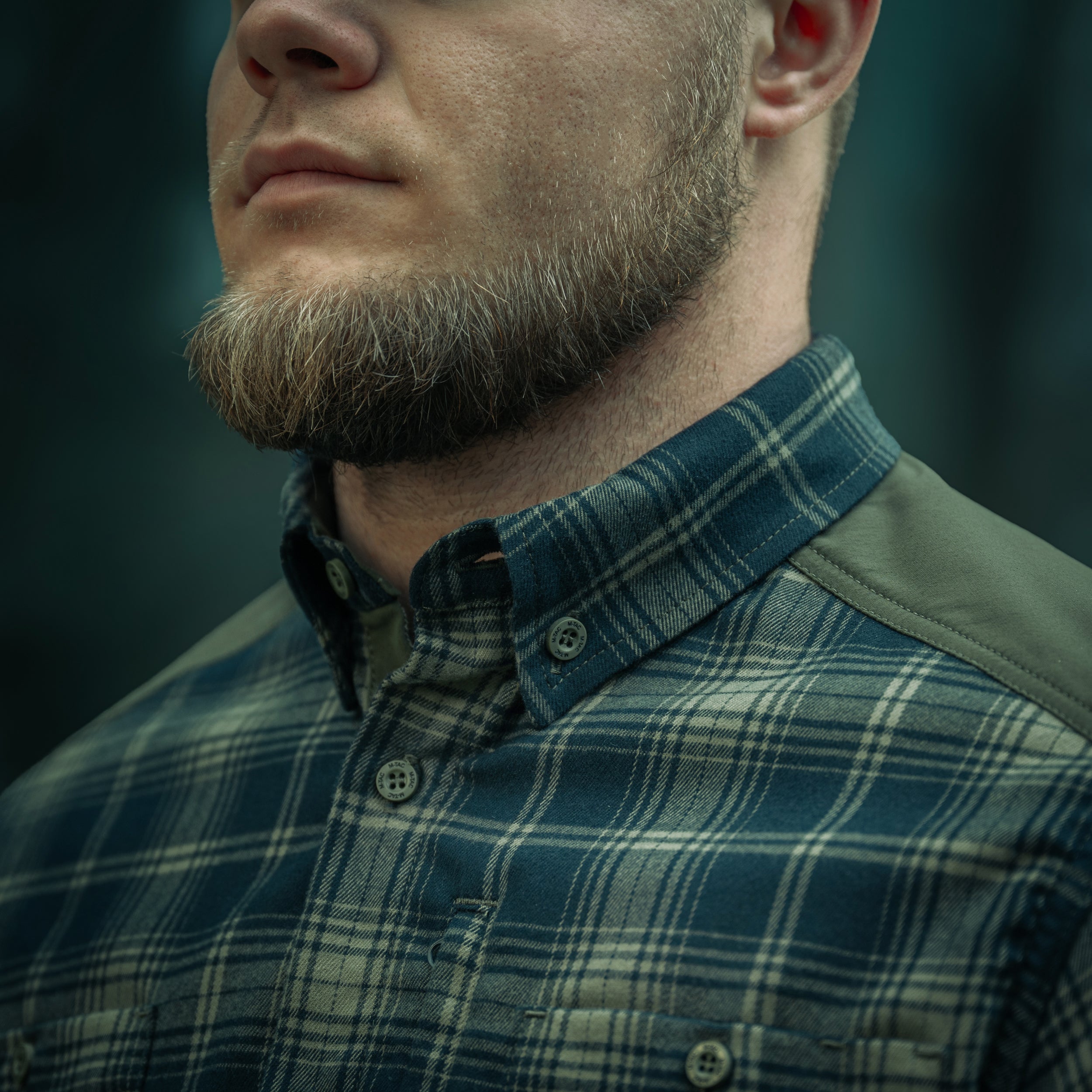 M-Tac сорочка Redneck Shirt Olive/Navy Blue
