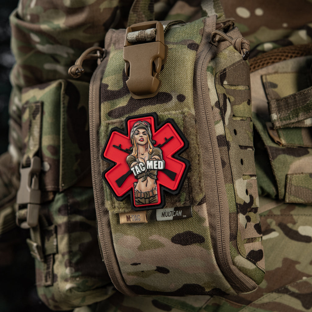M-Tac нашивка TacMed PVC Olive