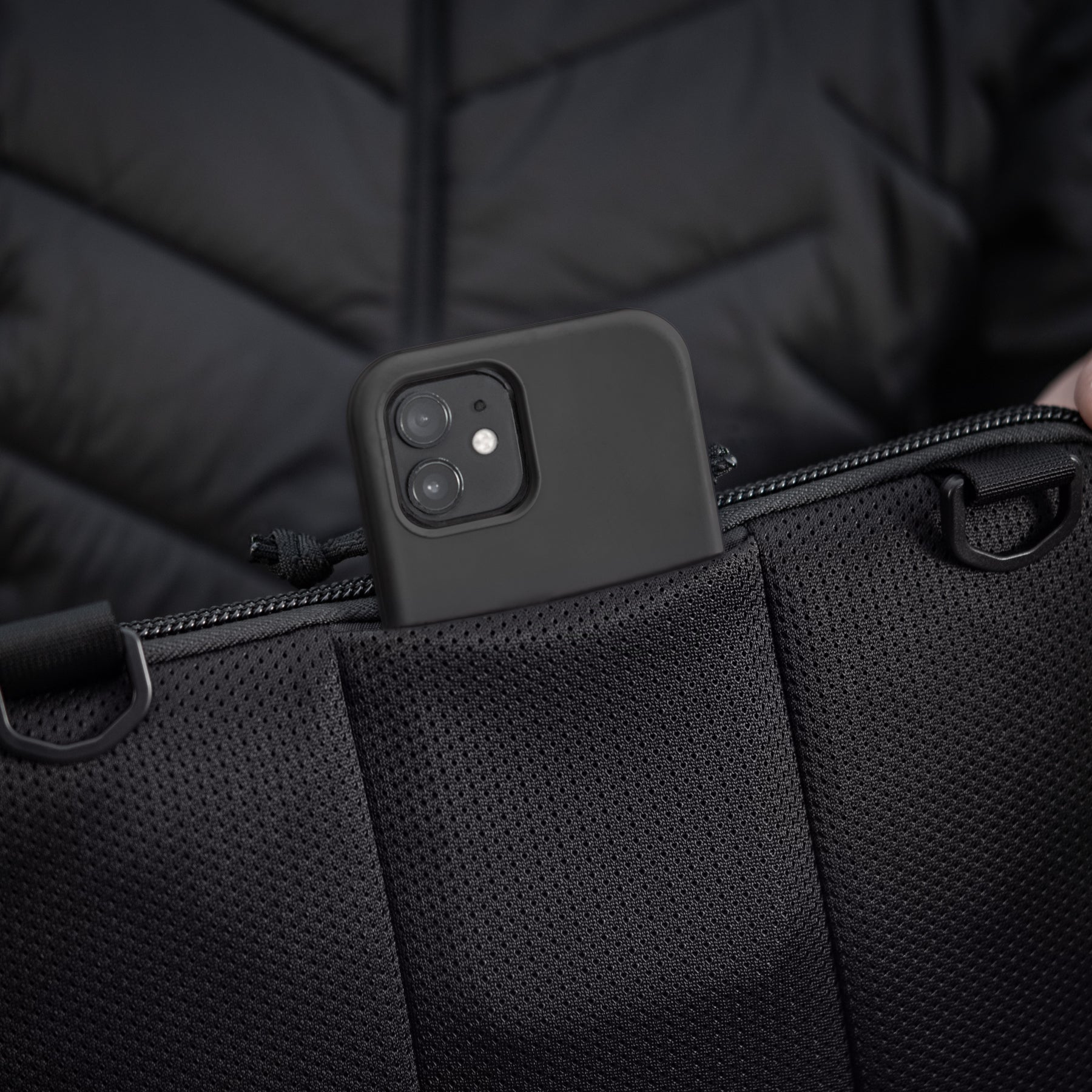 M-Tac сумка Admin Bag Medium Elite з липучкою Black