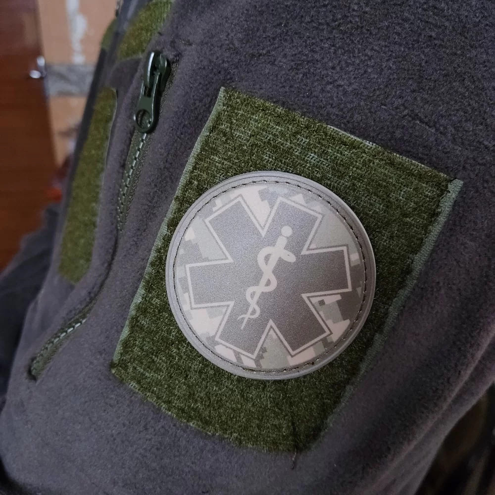 Нашивка ЗСУ Військові медики польова
