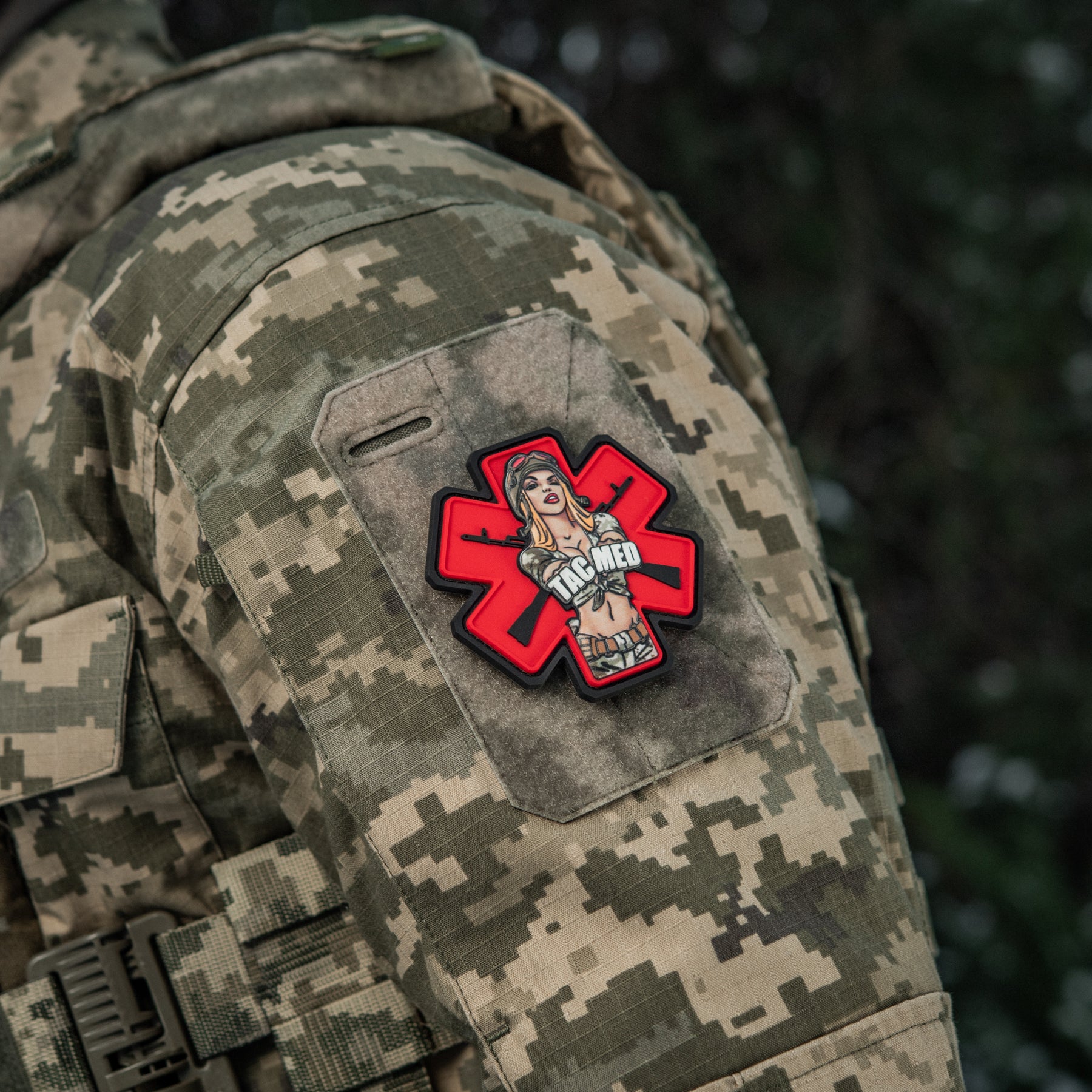 M-Tac нашивка TacMed PVC MM14