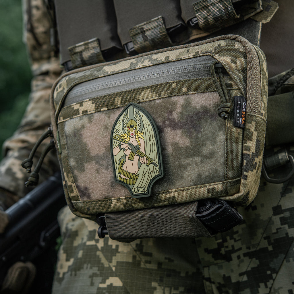 M-Tac нашивка Піка Валькірія PVC olive