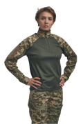 Жіноча бойова сорочка UBACS для бронежилета Піксель/Хакі