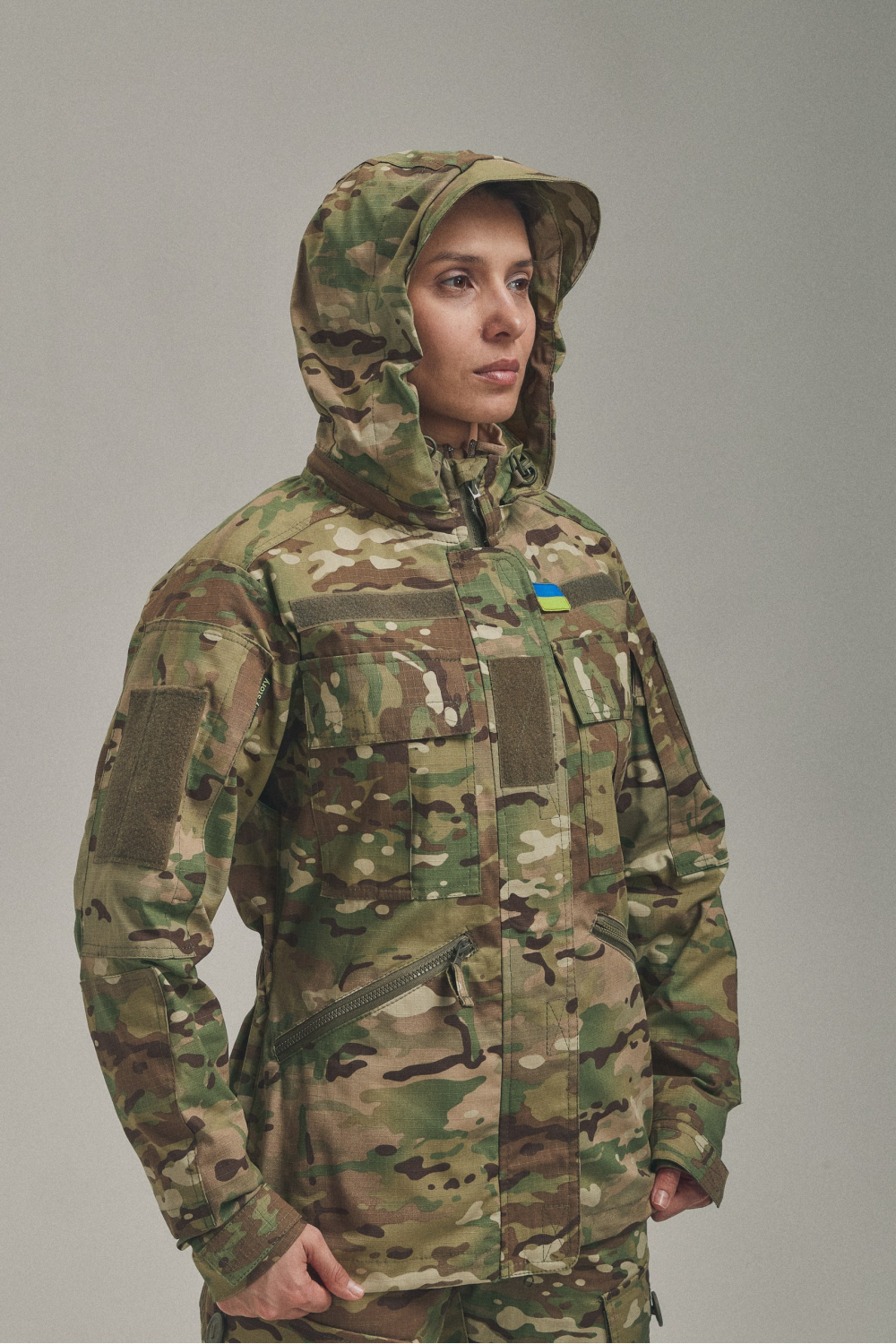 Жіноча тактична куртка FC Combat Fit, мультикам
