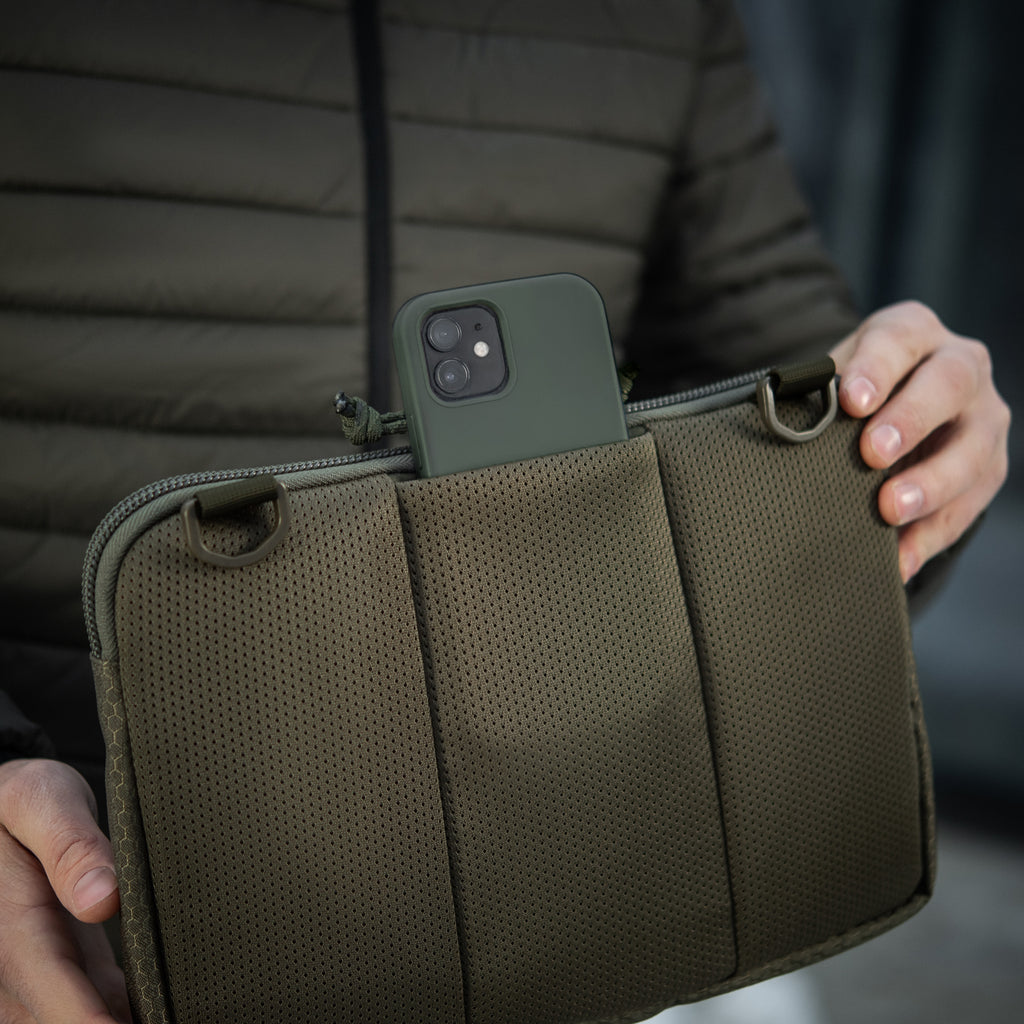 M-Tac сумка Admin Bag Medium Elite з липучкою Hex Ranger Green