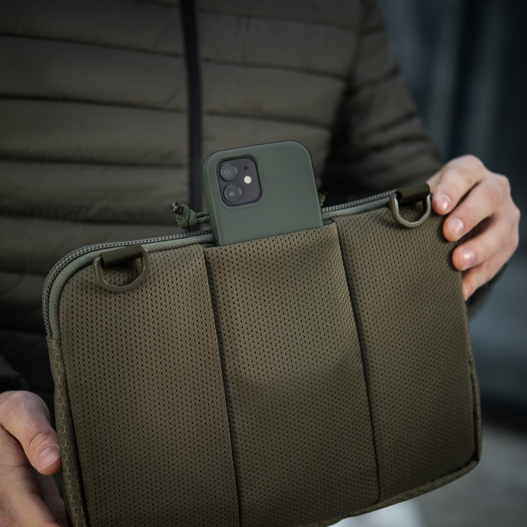 M-Tac сумка Admin Bag Medium Elite з липучкою Hex Ranger Green