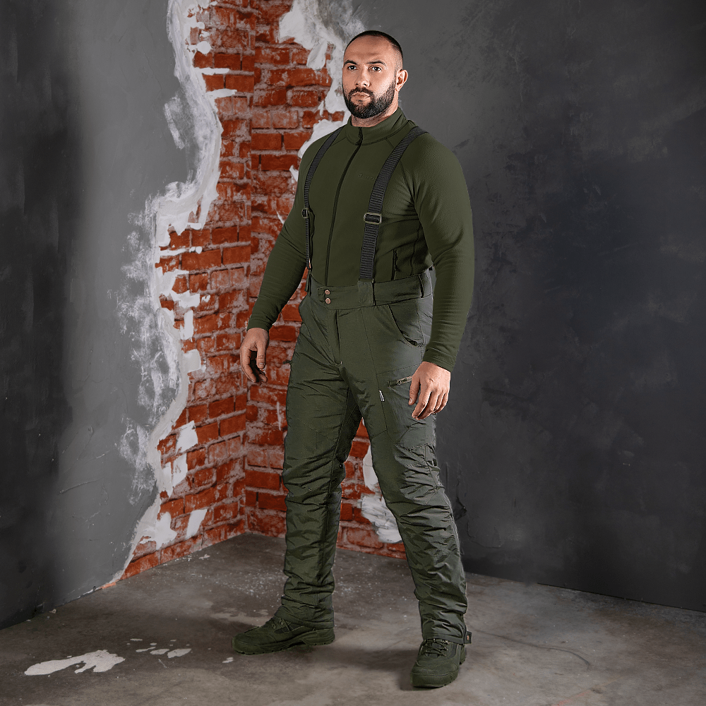 Зимові штани Patrol Темна Олива