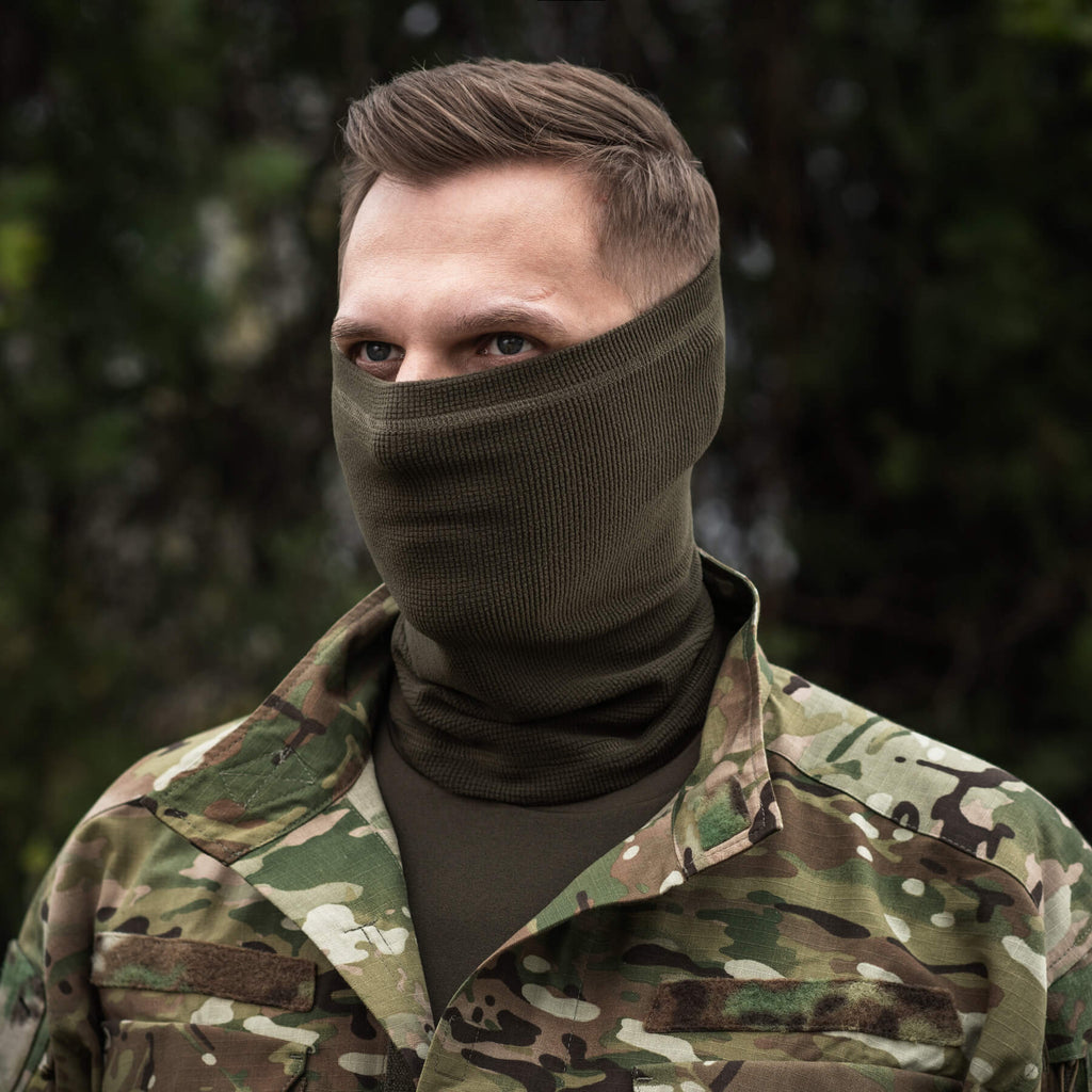 M-Tac шарф-труба мікрофліс ріп-стоп Dark Olive