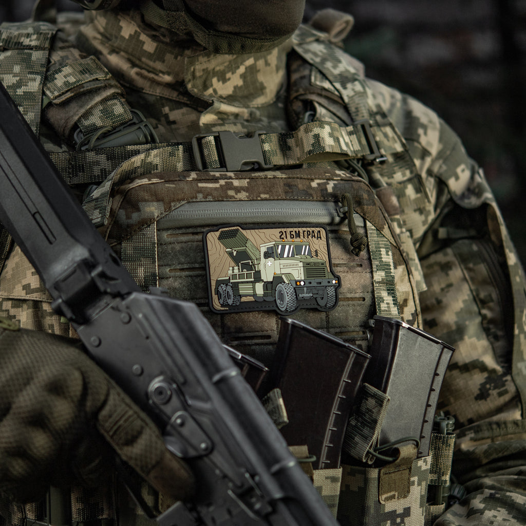 M-Tac нашивка БМ-21 Град (PVC)