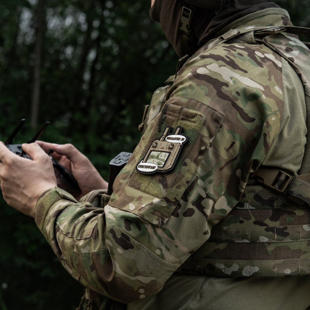 M-Tac нашивка Підльотне 30 (PVC) coyot