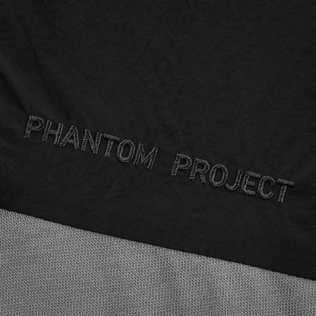 Phantom Project/M-Tac футболка Long Zipper combo Cotton Nylon Light Grey