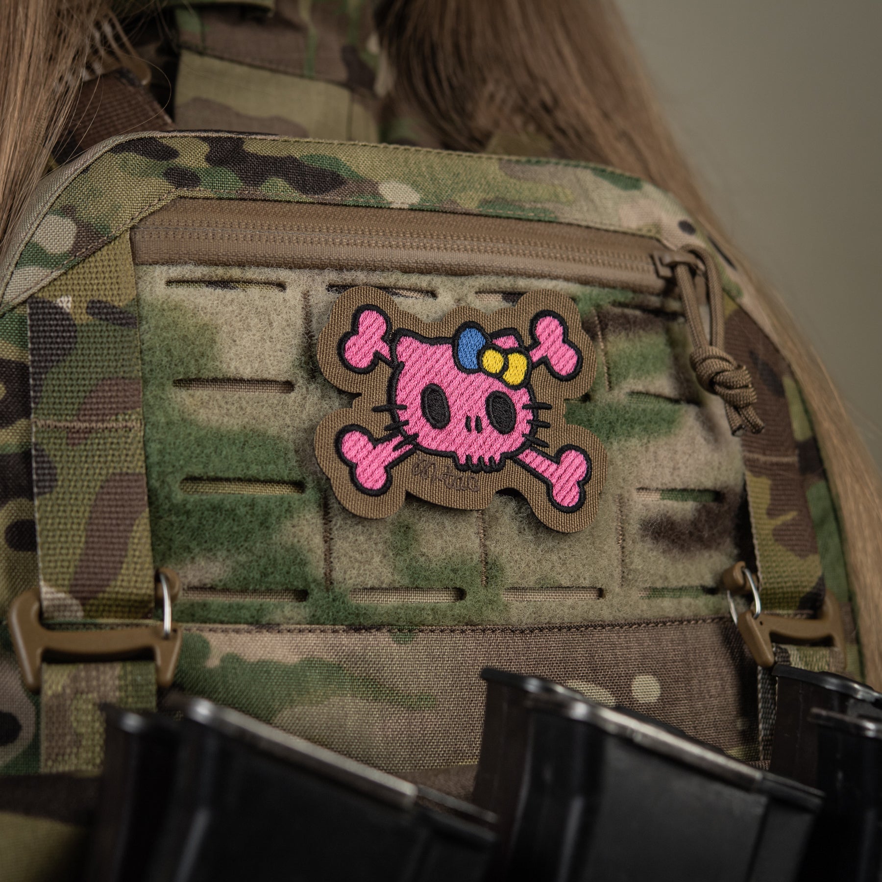 M-Tac нашивка KITTY (вишивка) Pink/Coyote