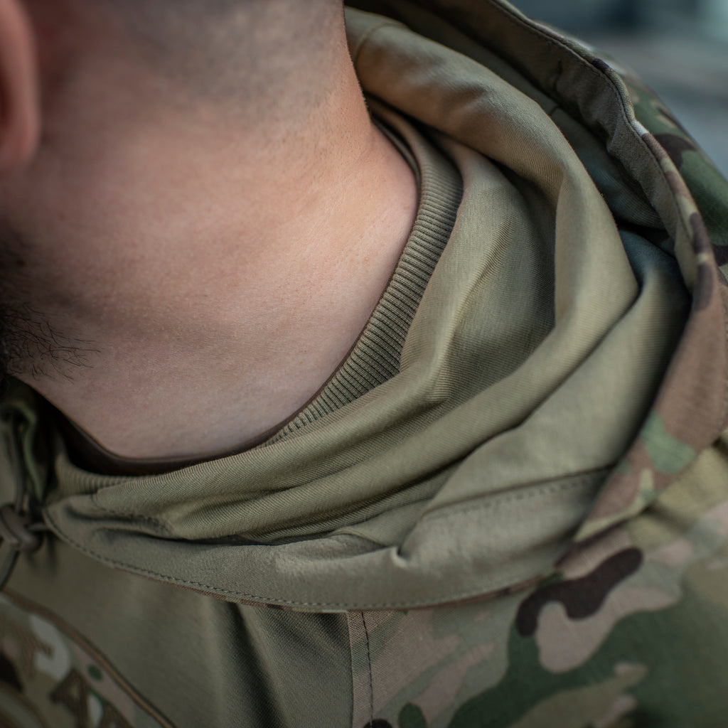 M-Tac кофта Hoodie Combat Multicam/Tan