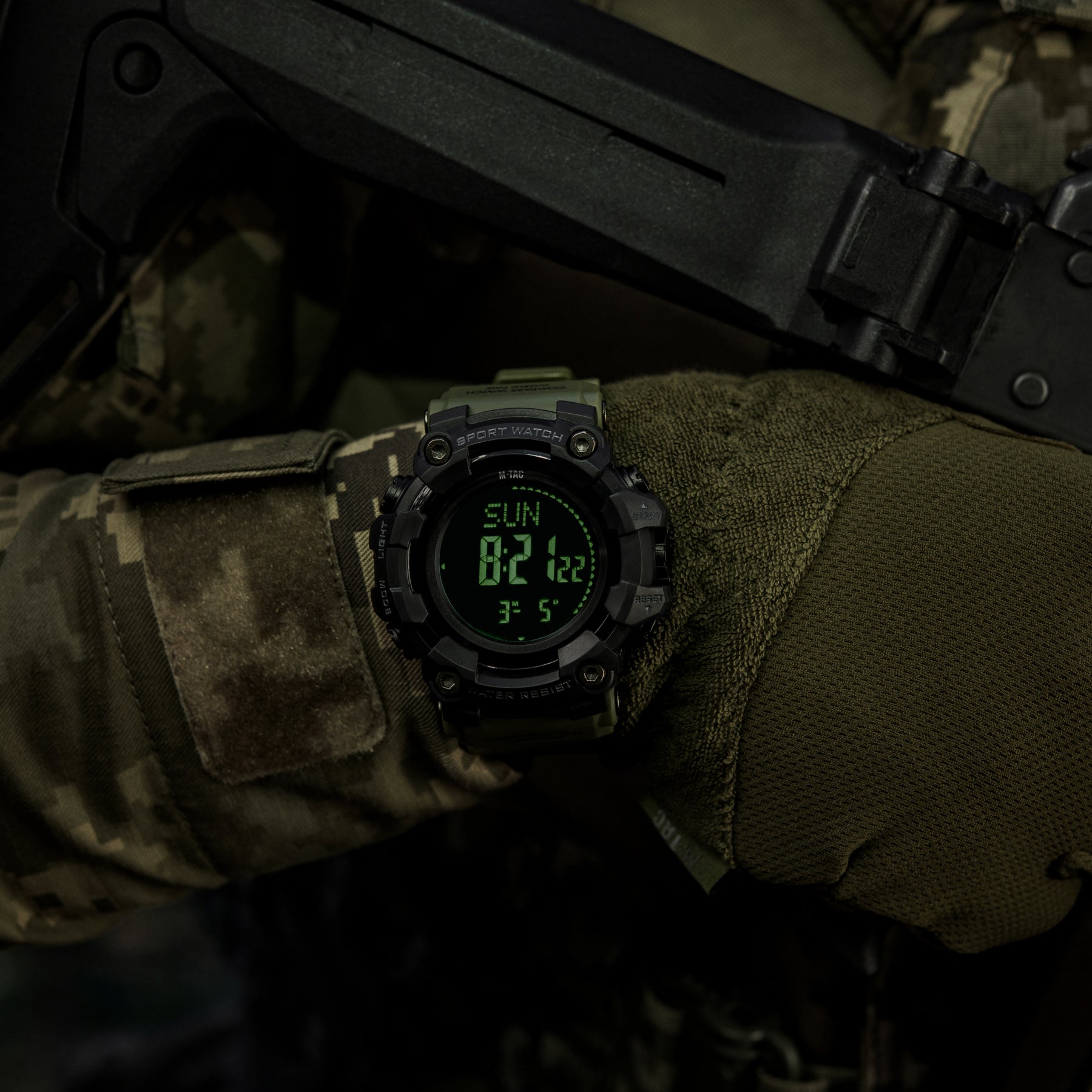 M-Tac годинник тактичний 2037 Army Green