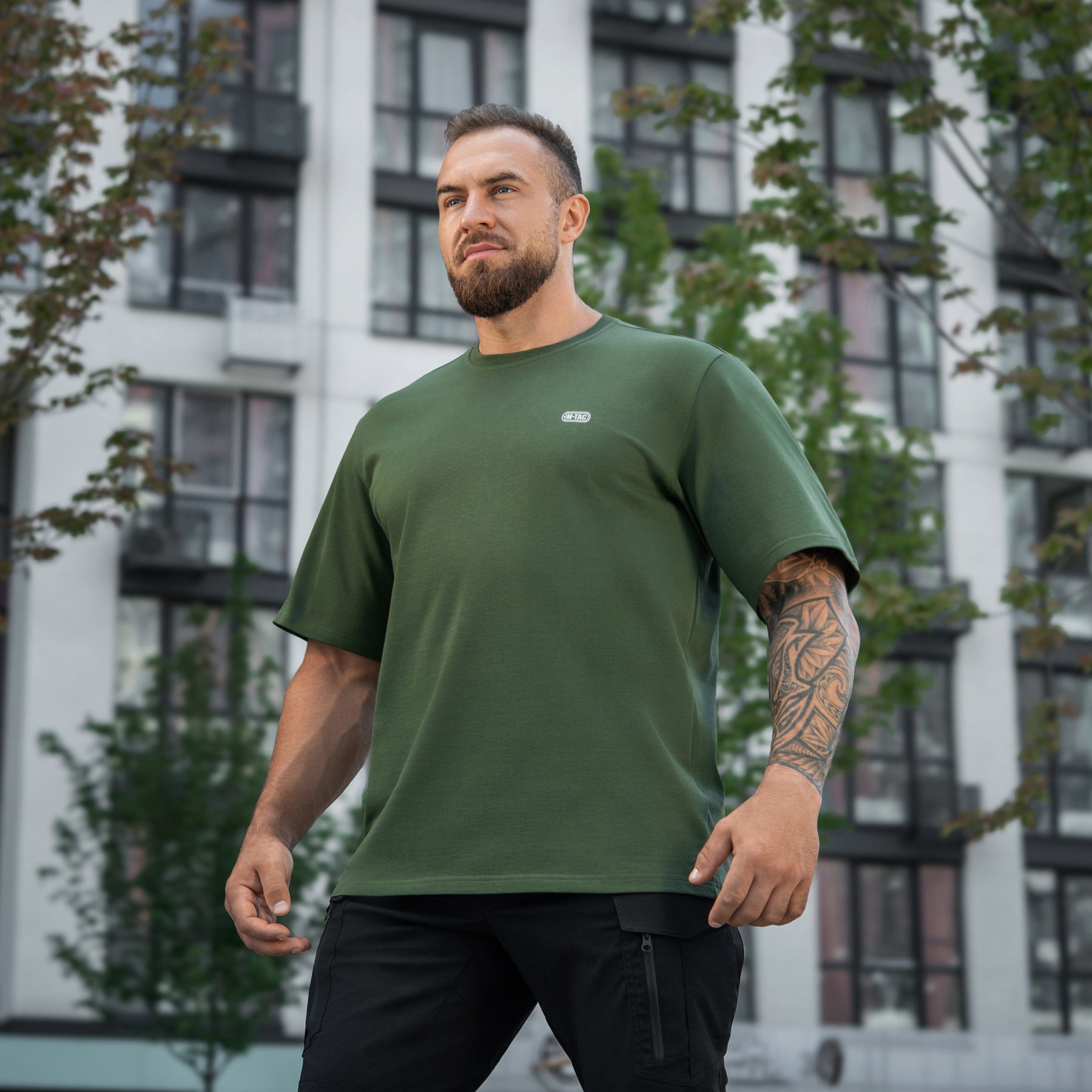 M-Tac футболка Cotton HARD Army Olive