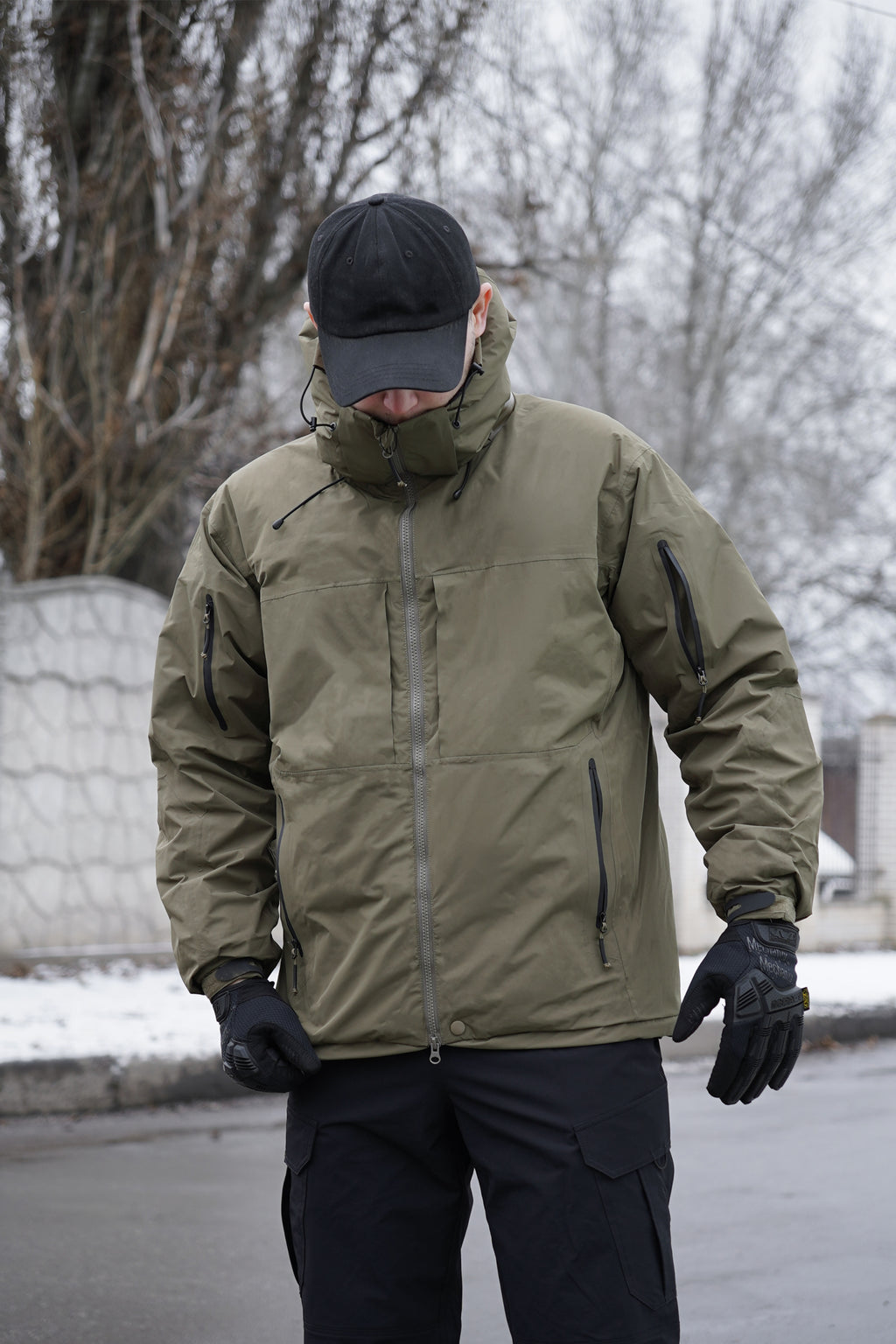 Зимова утеплена тактична куртка Archon Husky Extreme Єврозима (темний койот)