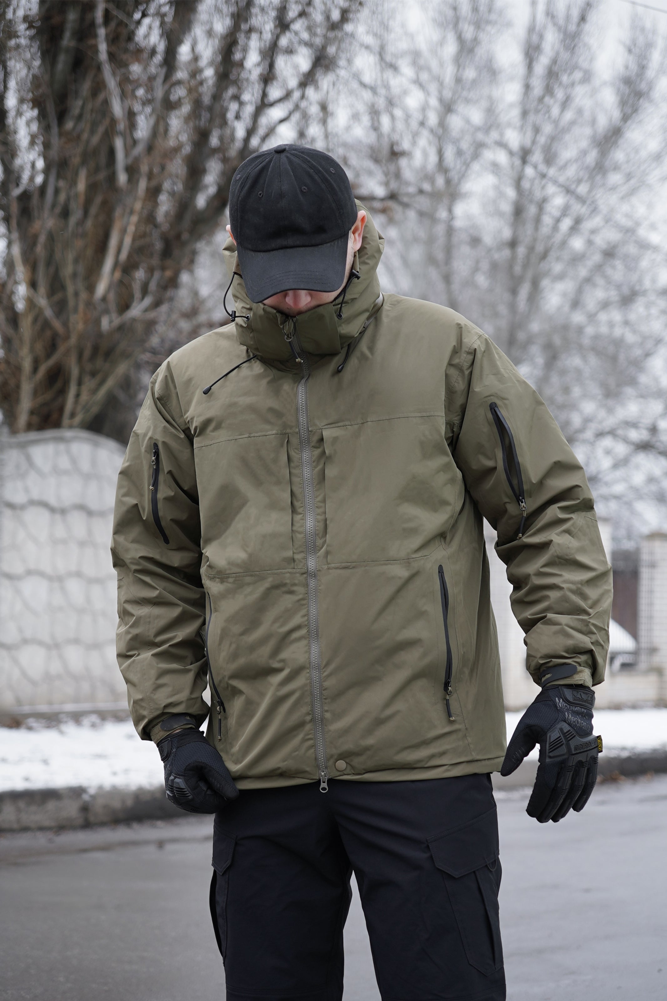 Зимова утеплена тактична куртка Archon Husky Extreme Єврозима (темний койот)