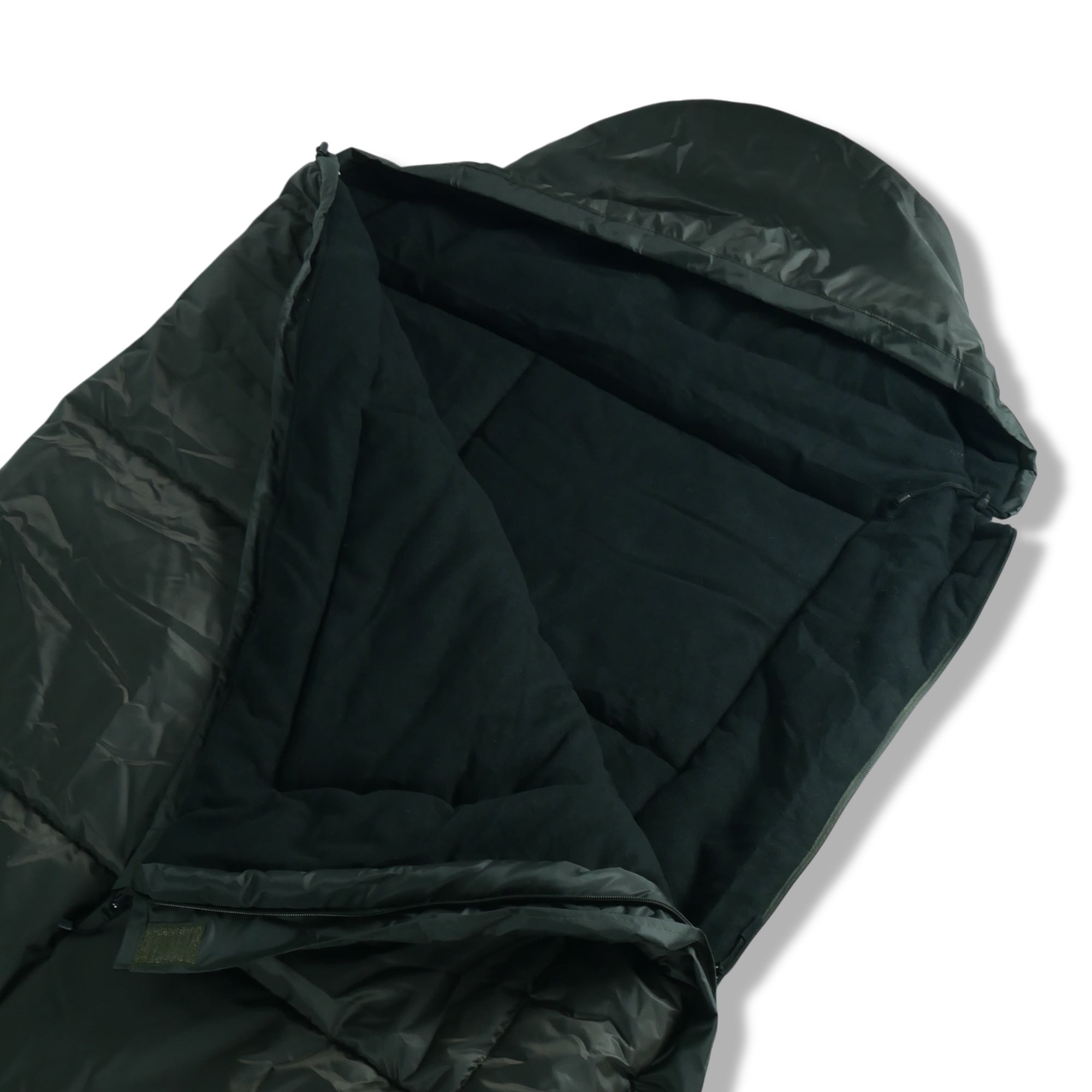 Зимовий спальний мішок Kiborg "Alfa Fleece" -20°C олива (85x210)