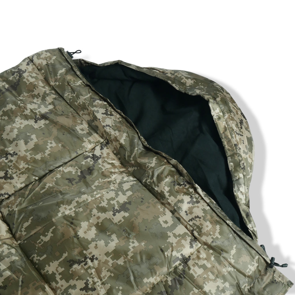 Зимовий спальний мішок Kiborg "Alfa Fleece" -20°C піксель (85x210)