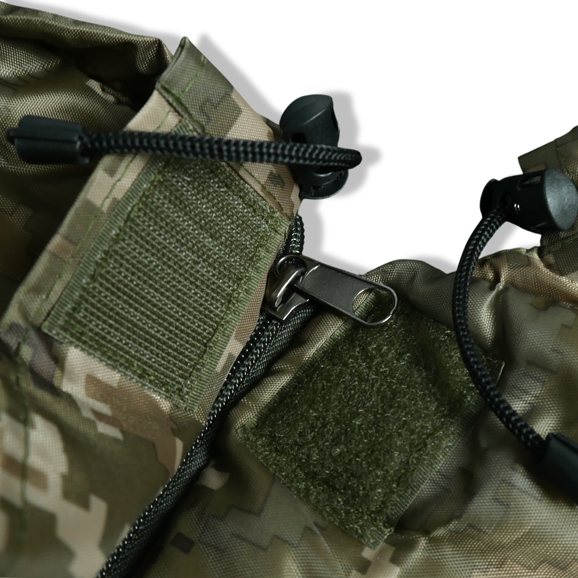 Зимовий спальний мішок Kiborg "Alfa Fleece" -20°C піксель (85x210)